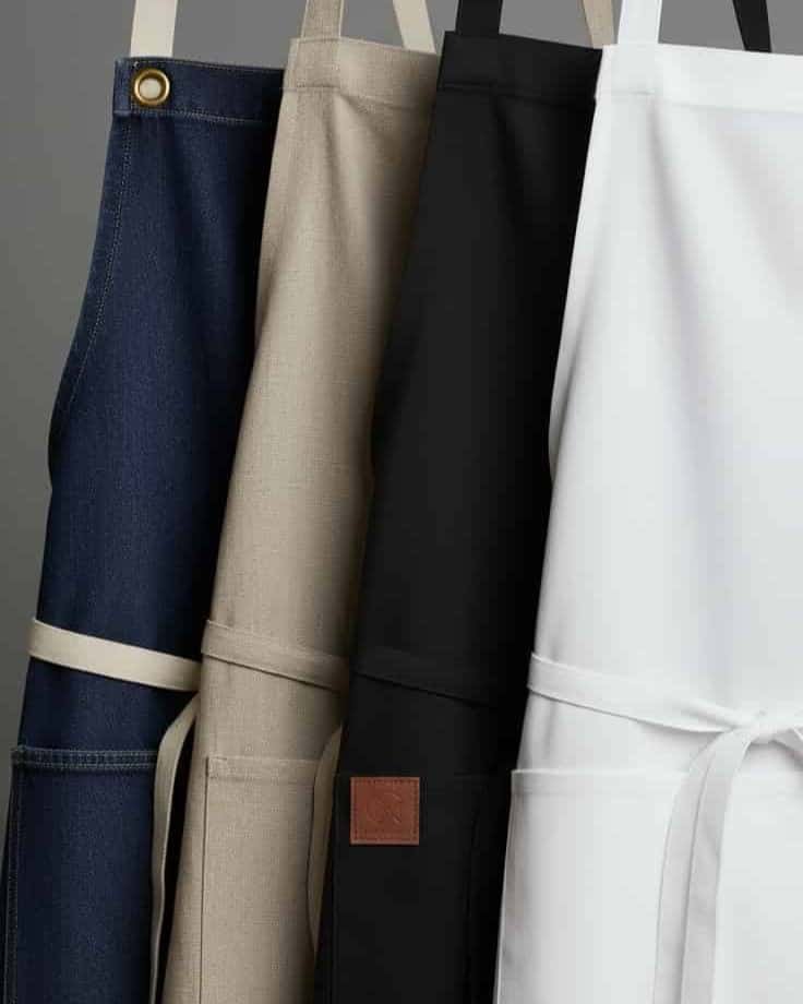 Batas, delantales y pantalones funcionales