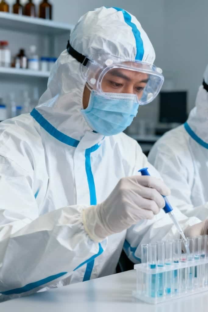 Uniformes para laboratorio y farmacia